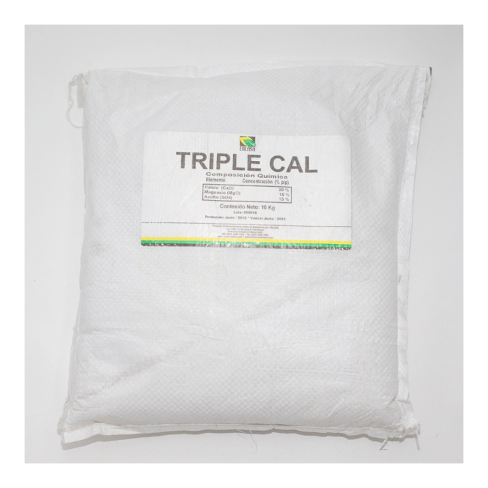 Enlasa - Triplecal Limestone 10kg Soil - Stabilizer Calcium/Magnesium
