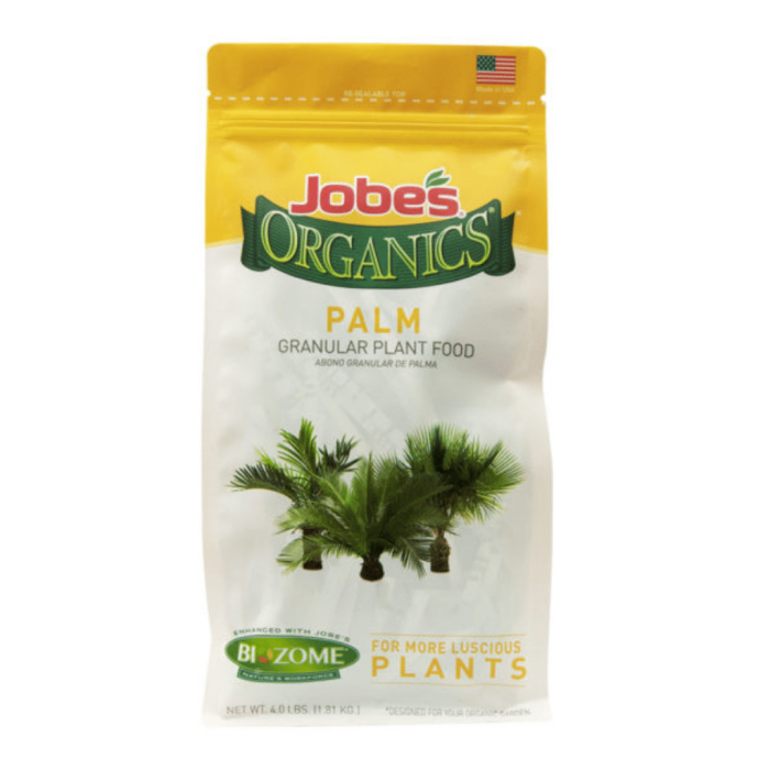 Jobe'S Organics - Palm 4lb Organic Granular - Fertilizer