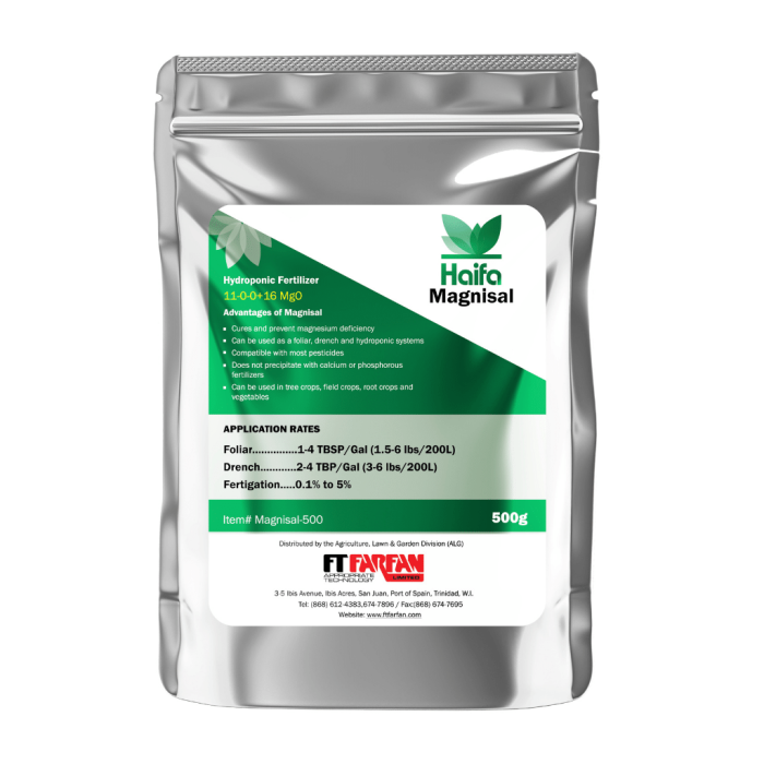10.7-0-0 - Magnisal Fertilizer 500 G - Magnesium Nitrate Gh Grade