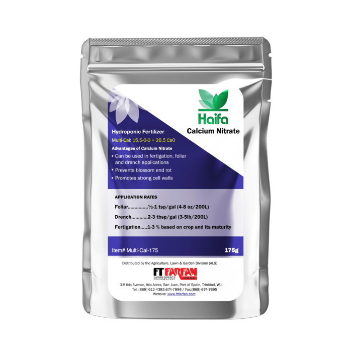 Calcium Nitrate 175 G - G/House Grade Fertilizer