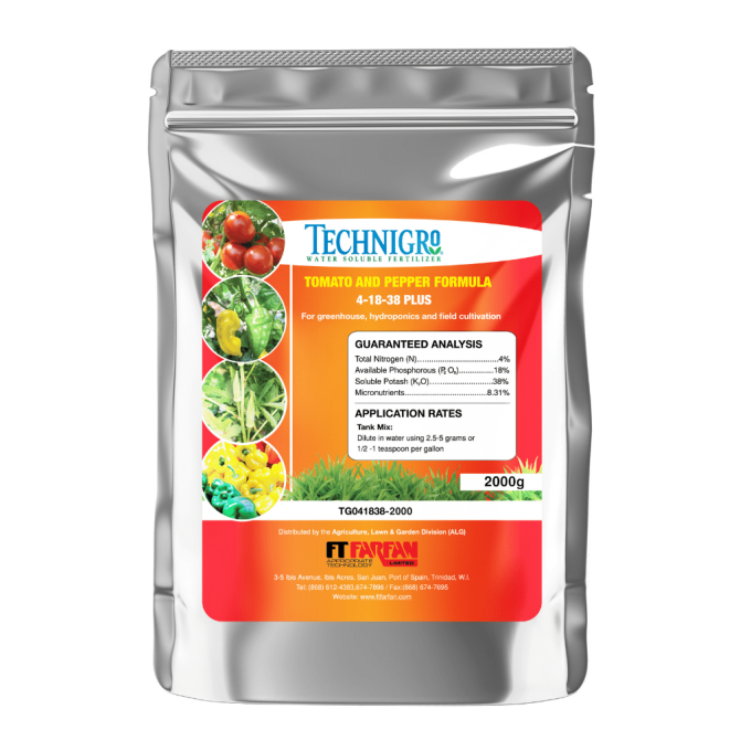 8 X (2 X 2kg) Per Case Tomato Fertilizer 2kg Water Soluble; 41838 FT Farfan Shop