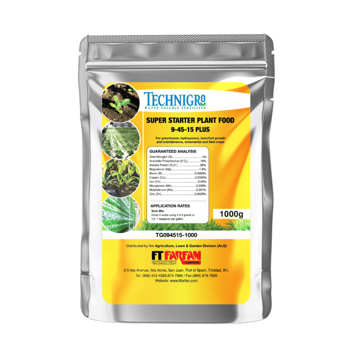 4x(5 X 1kg) Per Case - Super Starter Fertilizer 1kg - Water Soluble; 9-45-15