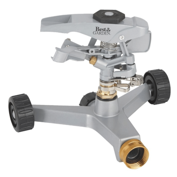 Best Garden - Adj.Impulse Wheeled Sprayer - Metal 5800 Sq. Ft.