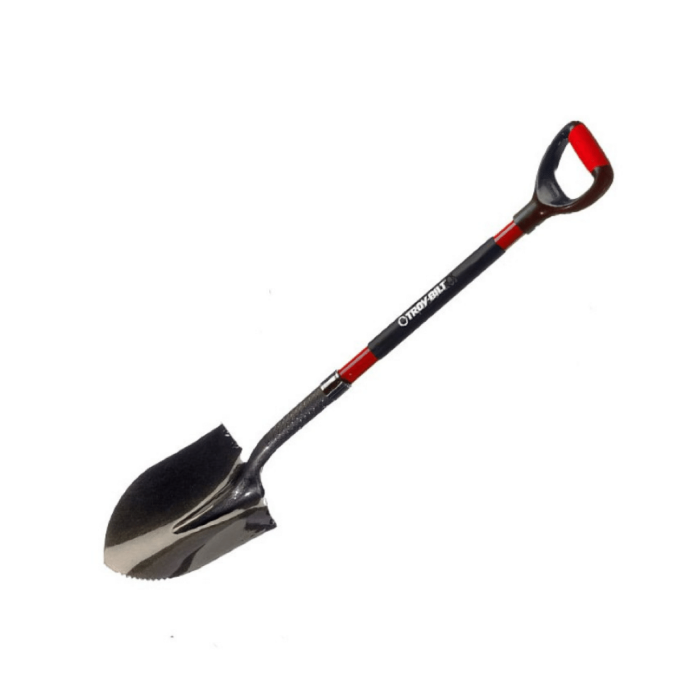 Rhino - Round Point Shovel - Fiberglass D-Handle
