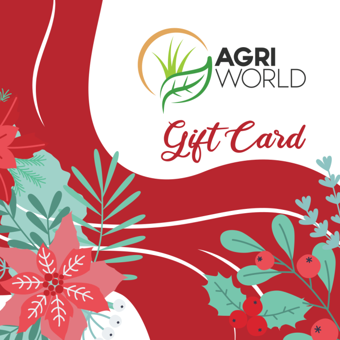 Five Hundred Dollar Value - Agriworld Gift Card
